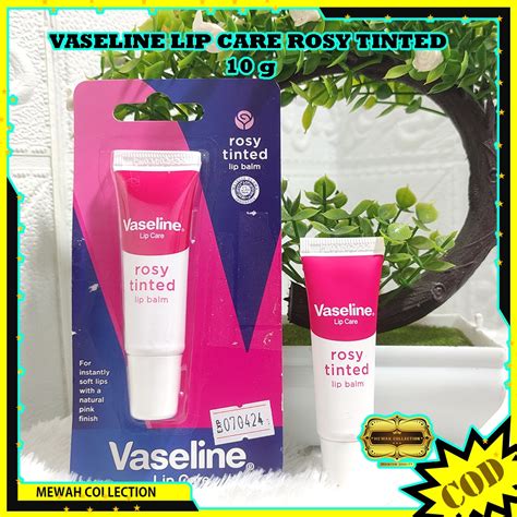 Jual Vaseline Lip Care Balm Rosy Tinted Pelembab Pencerah Bibir G