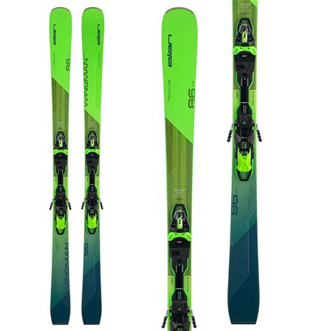 Elan Wingman 86 CTi Skis FX EMX 12 0 GW Bindings 2022 Evo