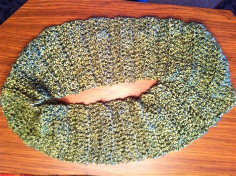 Crocheted Mobius Cowl From Crochet One Skein Wonders