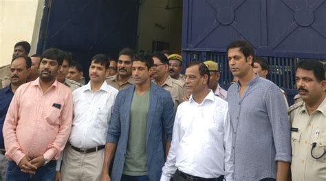 Lucknow Central cast welcomed at Adarsh Jail in Lucknow! - The Statesman