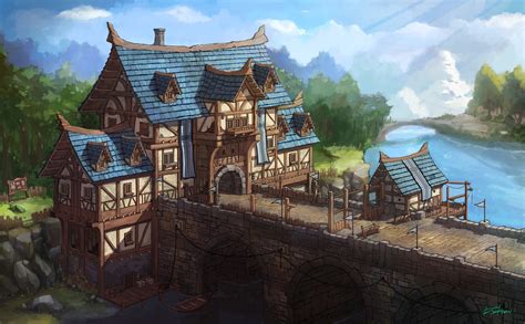 Newest 20 Medieval Town Concept Art