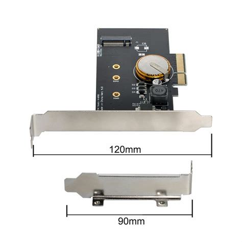 Nfhk X Pci E To M Ngff M Key Ssd Nvme Card Adapter Pci Express