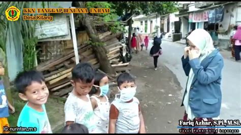 KKN TANGGAP BENCANA COVID 19 UNRAM 2020 DESA KILANG LOMBOK TIMUR YouTube