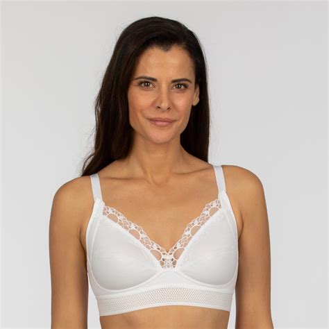 Soutien Gorge Sans Armatures Blanc Feel Good Support Playtex Fitancy