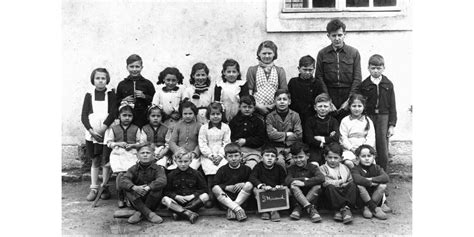 Saint Micaud La Classe De Saint Micaud En 1950