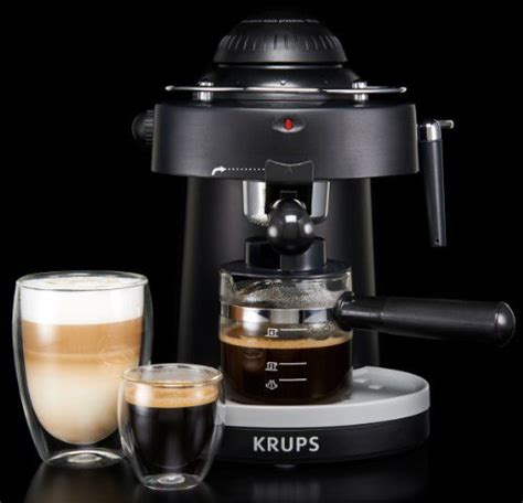 Krups Xp100 Steam Espresso Machine With Frothing Nozzle For Cappuccino Black Espresso Machine