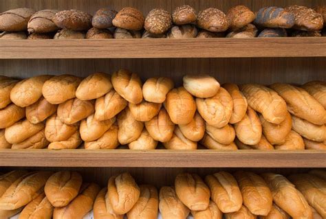 Lots Of Bread Loafs Stock Image Colourbox