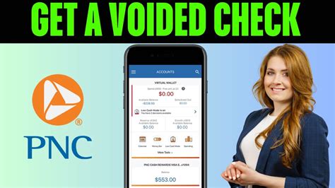 How To Get A Voided Check From Pnc Bank Youtube