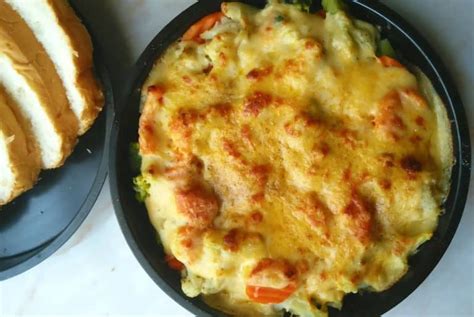 Three Cheese Vegetable Bake ⋆ The Gardening Foodie