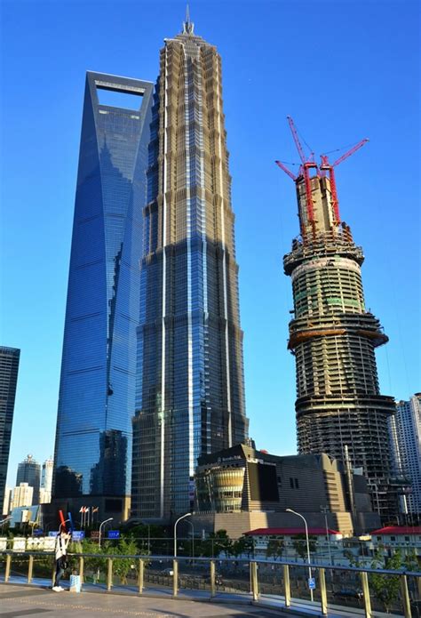 Shanghai Tower construction progress, Shanghai, China - Modern Cabinet