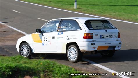 Klein Matthias Lübbe Jonas Opel Astra GSi 16V ADAC Rallye Kohle