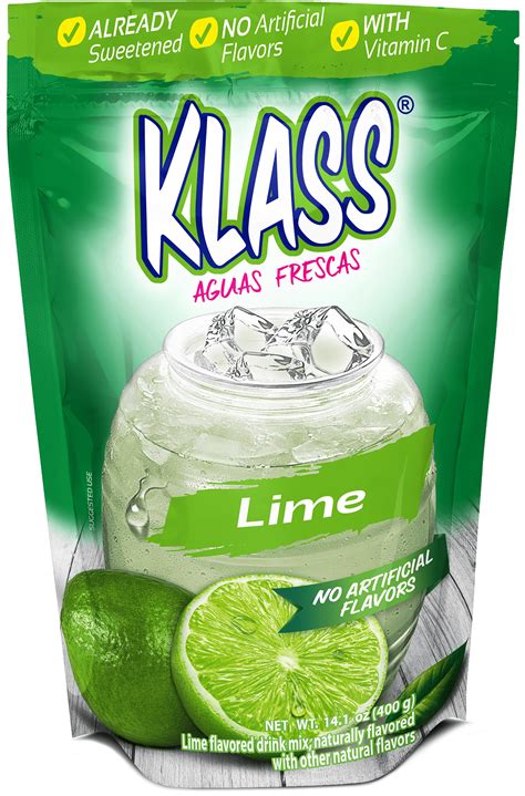 Klass Aguas Frescas Lemonade With Vitamin C Multiserve Powdered