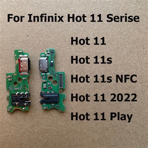 For Infinix Hot S Play Nfc Usb Charging Port Charger Dock Connector Charging Flex