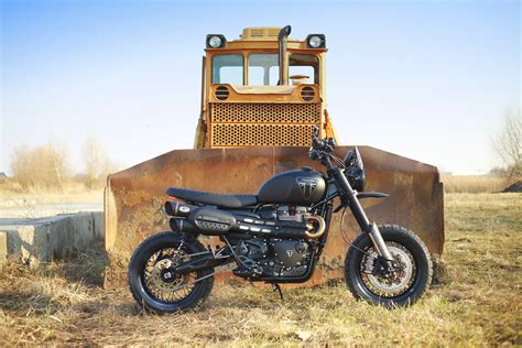 Modified Triumph Scrambler 1200 Xe Spices Things Up With Custom Flair