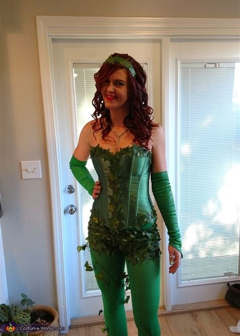 Poison Ivy Costume No Sew Diy Costumes