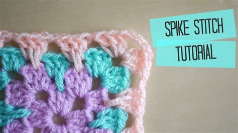 Crochet Granny Spike Stitch Tutorial Bella Coco Youtube