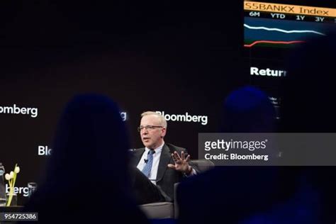 New York Federal Reserve President William Dudley Interview Photos And