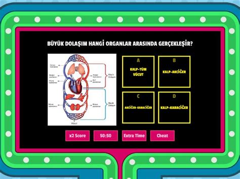 FEN BİLİMLERİ TESTİ Gameshow quiz