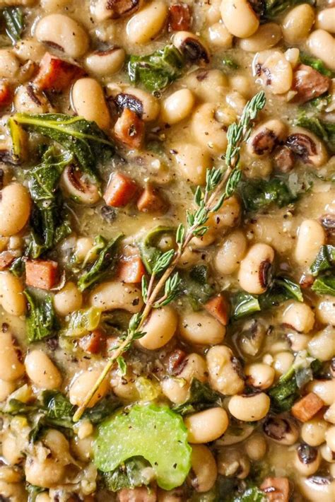 Black Eyed Pea Stew Must Love Garlic