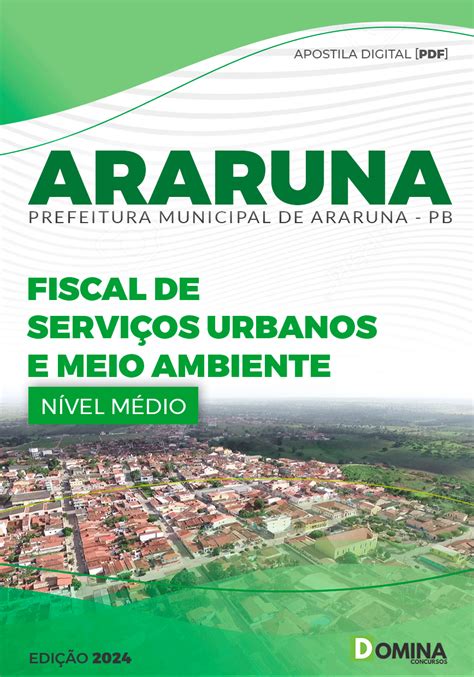 Apostila Fiscal De Meio Ambiente Araruna Pb