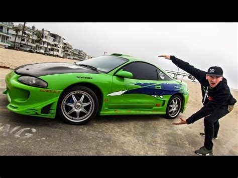 MY FRIEND BOUGHT PAUL WALKER'S FAST & FURIOUS ECLIPSE! - YouTube