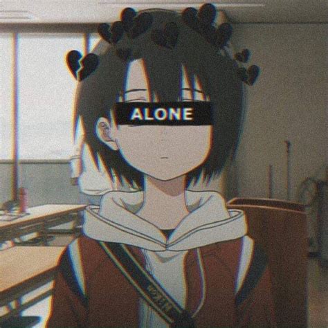 Download Anime Girl Alone Eyes Instagram PFP Wallpaper | Wallpapers.com