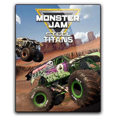 Monster Jam Steel Titans By Da Gamecovers On Deviantart