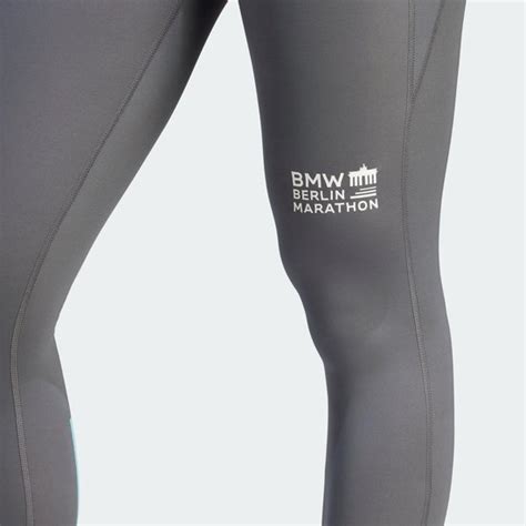 Adidas Performance Bmw Berlin Marathon 2023 78 Legging Dames Grijs L