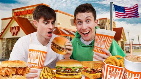 Two Brits Try Whataburger For The First Time Youtube