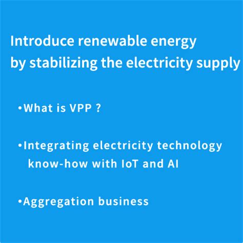 Vpp Virtual Power Plant ：systems And Solutions Renewable Energy And Vpp