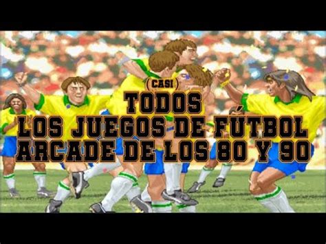 TODOS LOS JUEGOS DE FÚTBOL ARCADE DE LOS 80 Y 90 MAME FOOTBALL SOCCER