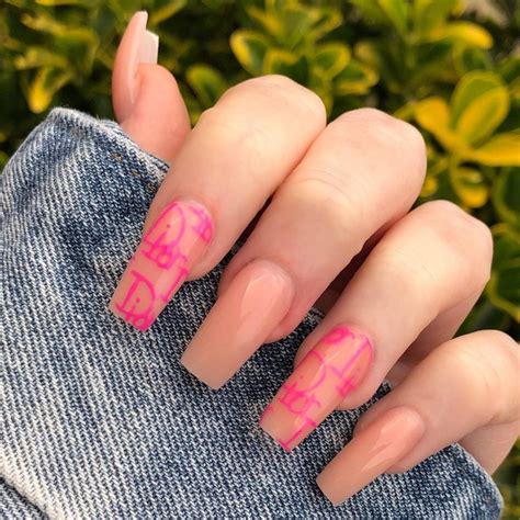 Beautiful Nail Designs Made With Nude Polish
