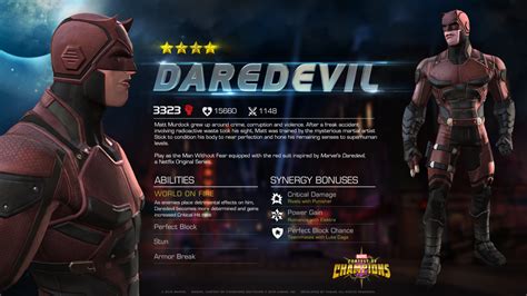 Slideshow Daredevil In Marvel Contest Of Champions