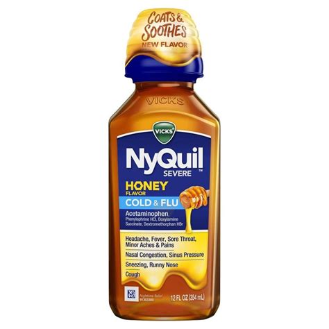 Vicks® Dayquil™ Severe Honey Cold And Flu Relief Liquid Reviews 2021