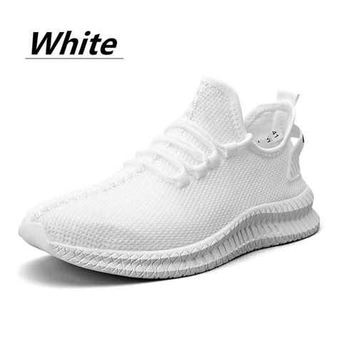 Men Sneakers Mesh Breathable Running Shoes Male Lightweight Sport Shoes