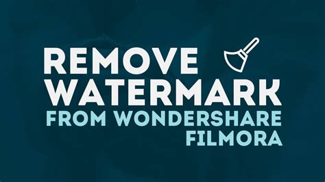 HOW TO REMOVE WONDERSHARE FILMORA 9 WATERMARK TUTORIAL YouTube