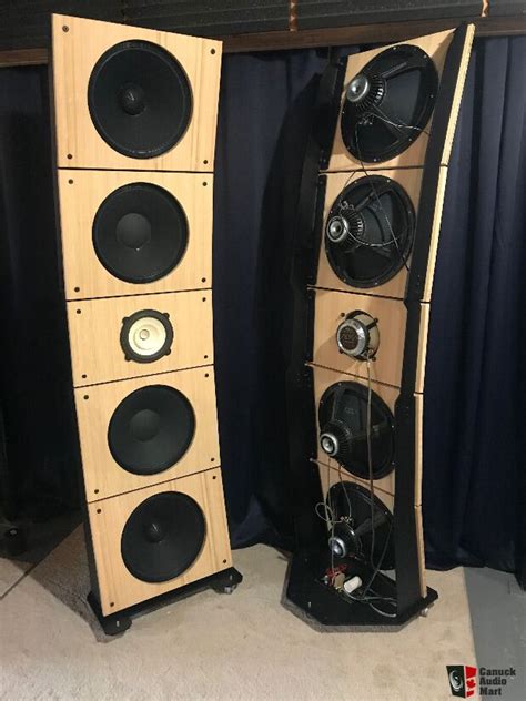 Open Baffle Pure Audio Project Quintet With Voxativ Ac Fullrange