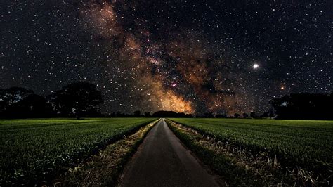 Milky Way Galaxy From Earth Hd