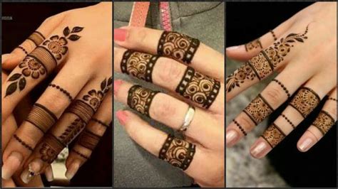 Trendy Easy Finger Mehndi Design 2020 New Mehndi Design 2020 Cone