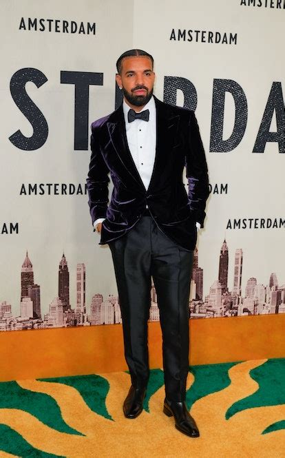 Drake's Face Tattoo Made Its Red Carpet Debut & It's So Luxe