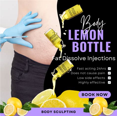 Buy Korea Fat Solution Lemon Bottle Ml Fat Dissolving Lipolysis