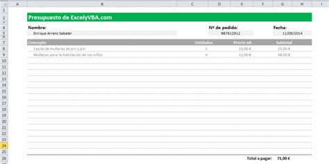 Como Crear Una Plantilla En Excel Excel Y Vba