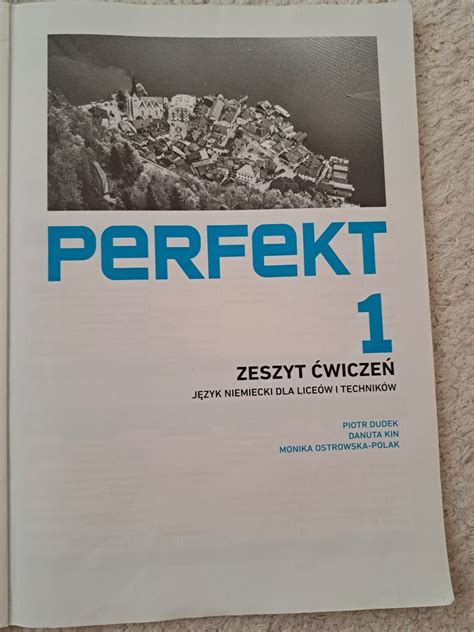 Podręcznik ćwiczenia j niemiecki PERFECT 1 Jasło Kup teraz na