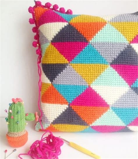 Cojines Bonitos Crochet Otakulandia Es Otakulandia Es