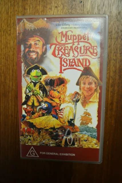 WALT DISNEY MUPPET Treasure Island Vhs Jim Henson $8.99 - PicClick AU