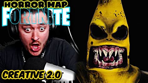 BANANA NIGHTMARE Creative 2 0 Horror Map Fortnite YouTube