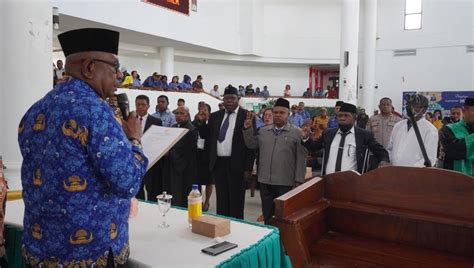 Plt Bupati Mimika Lantik Petrus Yumte Jadi Pj Sekda Dan Ganti Beberapa