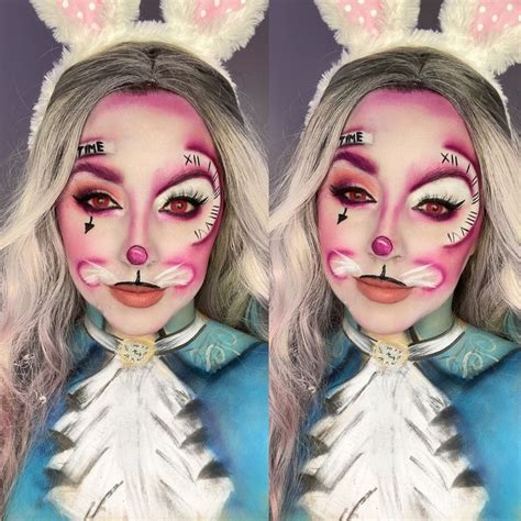 Alice In Wonderland Makeup White Rabbit Alice In Wonderland Alice In