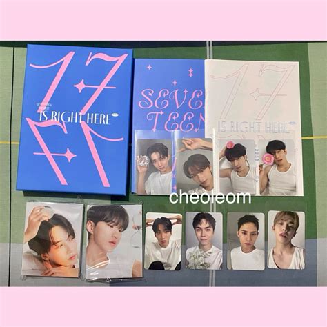 Jual READY PHOTOCARD SEVENTEEN BEST ALBUM 17 IS RIGHT HERE DEAR VER