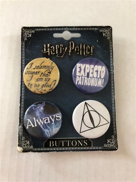 Harry Potter Handmade Pinback Buttons Mercari